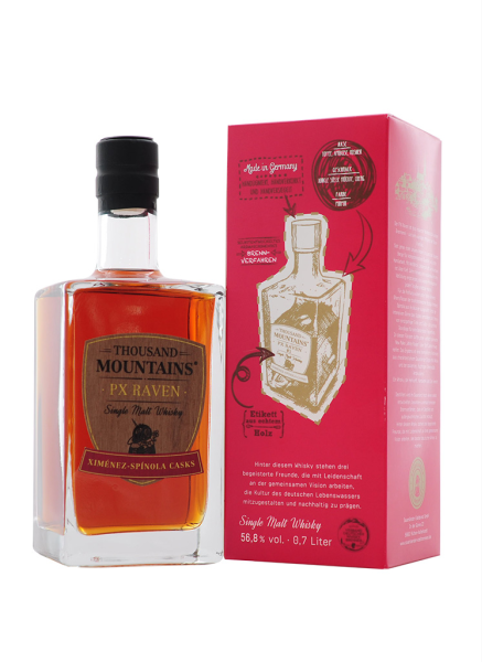 PX Raven - Sherryfass gelagerter Single Malt Whisky - 0,7